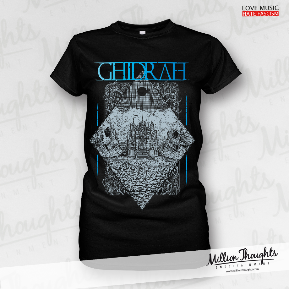 T-Shirt Castle schwarz – Girlie