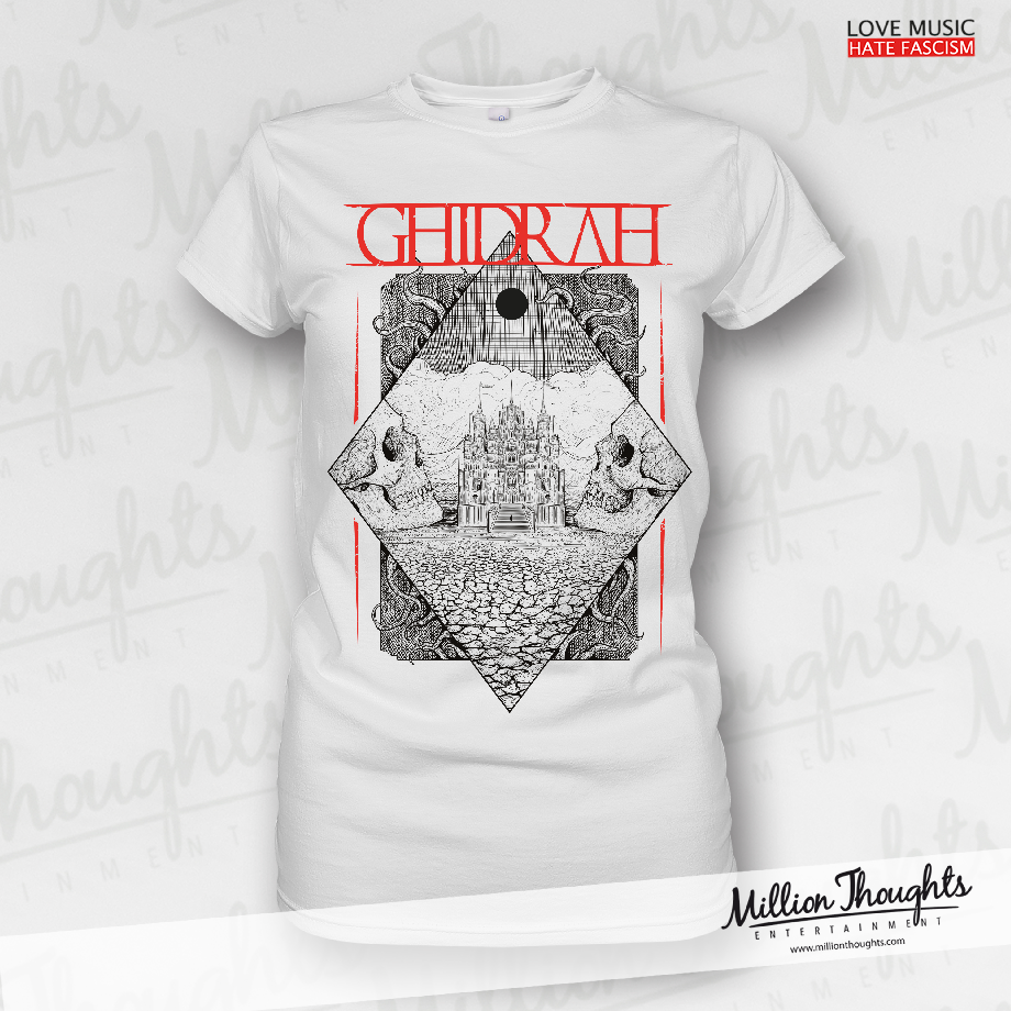T-Shirt Castle weiß – Girlie